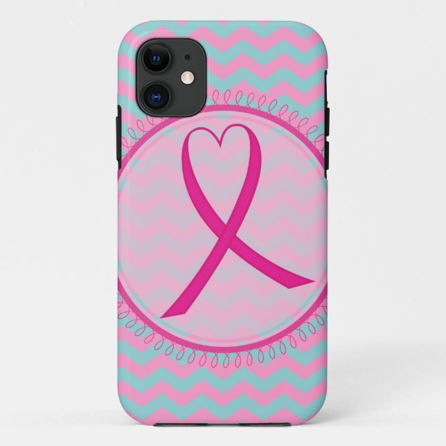 Zickzack rosa Band iphone 5 Fall Case-Mate iPhone Hülle (Rückseite)