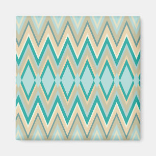 Zickzack-Telefone diagonal Magnet