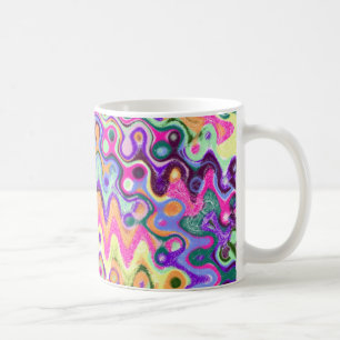 Zickzack-Wellen-Tasse Kaffeetasse