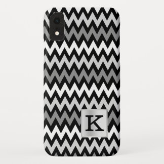 Zickzack Zig-Zag-Monogramm mit Farbwahl Case-Mate iPhone Hülle