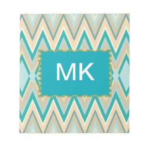 Zickzacktelefone diagonal notizblock