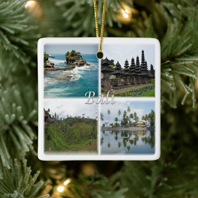 zID007 BALI, Indonesien, Asien, Keramikornament (Baum)