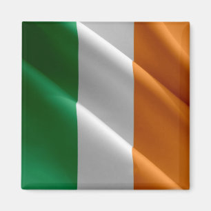 zIE002 IRLAND, Waving Flag, Kühlschrank Magnet