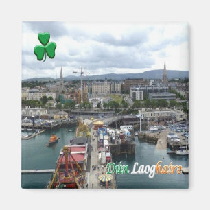 zIE006 DUN LAOGHAIRE Irland, Kühlschrank Magnet