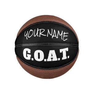 Ziege Bester aller Zeiten, kundenspezifischer Mini Basketball