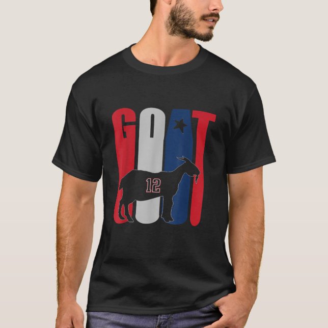 Ziege Bester aller Zeitnummer 12 T Shirt (Vorderseite)