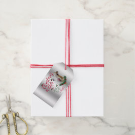 ZIEGE | Christmas wünscht Baby Goat Kisses LaManch Geschenkanhänger