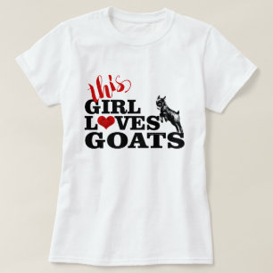 ZIEGE   Dieses Mädchen Lieben Ziegen Pygmäen Baby T-Shirt
