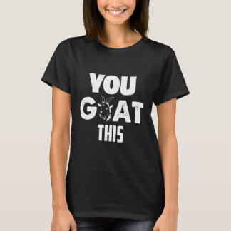 Ziege Dieses Süße Tier Liebe Motivation Inspiriere T-Shirt