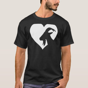 Ziege für Frauen und Mädchen, die Liebe Ziege T-Shirt