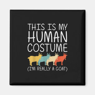 Ziege Halloween Menschkostüm Magnet