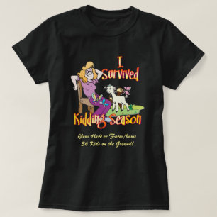 ZIEGE  Ich habe die Kindersaison von GetYerGoat ü T-Shirt