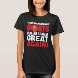 Ziege Meme Haustier Puppe nigerianische Zwergziege T-Shirt