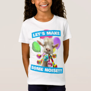 Ziege mit Partyböllern T-Shirt