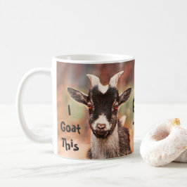 Ziege Niedlichen Witz, dass ich Kaffeetasse