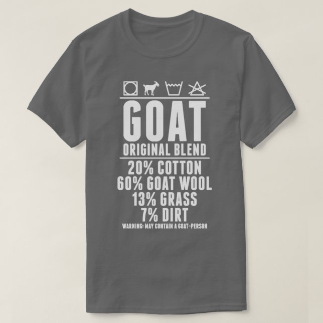 Ziege Original Blend T-Shirt (Design vorne)
