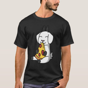 Ziege Pizza Pet T-Shirt