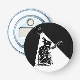 Ziege spielt eine E-Gitarre Flaschenöffner