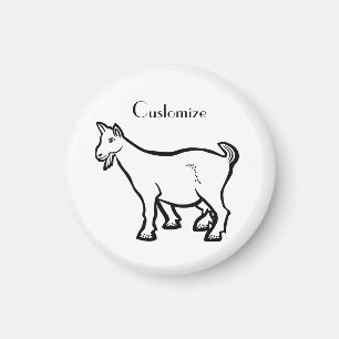 Ziege Thunder_Cove Magnet