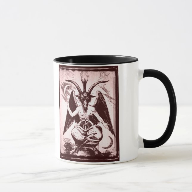 Ziege von Mendes alt Tasse (Rechts)