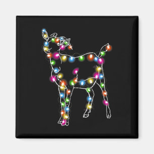 Ziege Weihnachten Leuchtbaum Ziege Lover Magnet