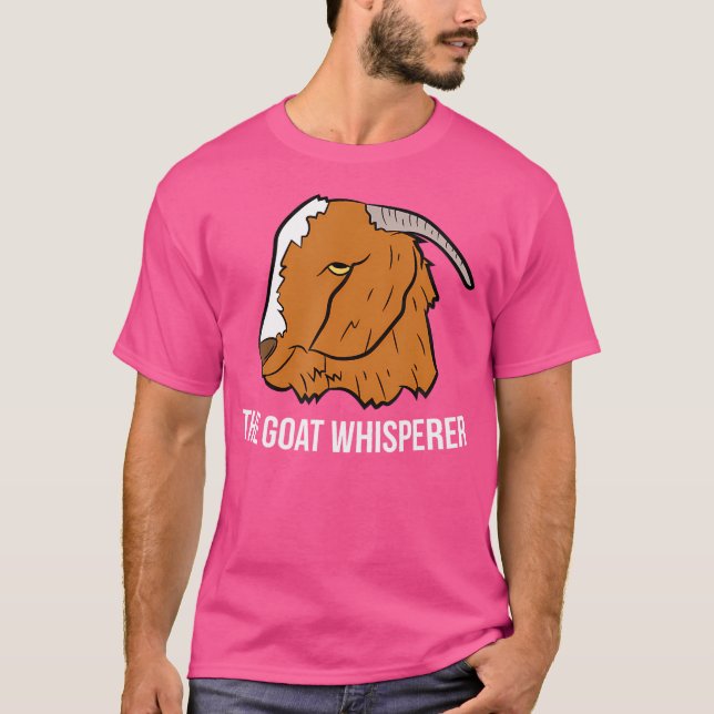Ziege Whisperer Funny Goat Bauer Liebe Ziegen T-Shirt (Vorderseite)