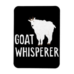 Ziege Whisperer Funny Goat Farm Hemd Hausziege Magnet