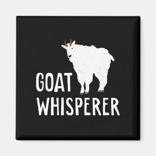 Ziege Whisperer Funny Goat Farm Hemd Hausziege Magnet