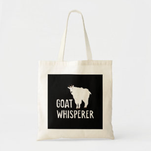 Ziege Whisperer Funny Goat Farm Hemd Hausziege Tragetasche