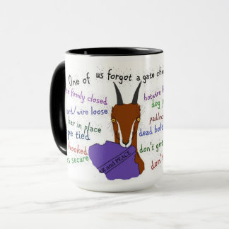 Ziege, Ziegen, Escape-Künstler, Lamancha Tasse