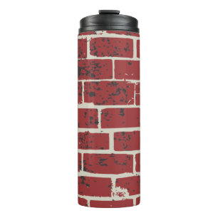 Ziegelfliese Thermosbecher