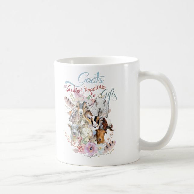 ZIEGELLOVER | Goods Wertvolle Geschenke GetYerGoat Kaffeetasse (Rechts)