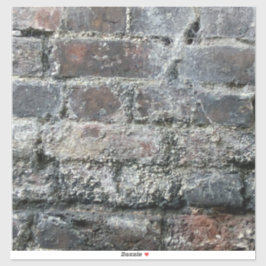 Ziegelmauer Aufkleber