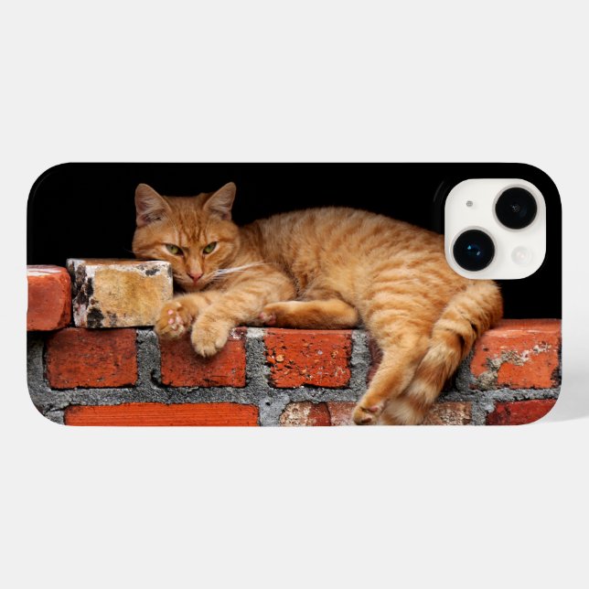 Ziegelmauer Case-Mate iPhone 14 Plus Hülle (Rückseite (Horizontal))