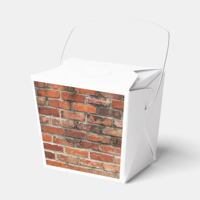 Ziegelmauer Geschenkschachtel (Vorderseite)