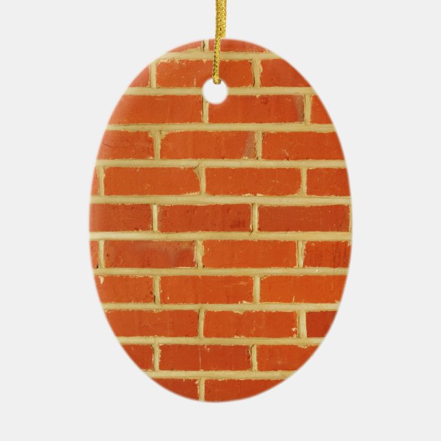 Ziegelmauer Keramikornament (Vorne)