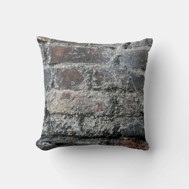 Ziegelmauer Kissen (Vorderseite)