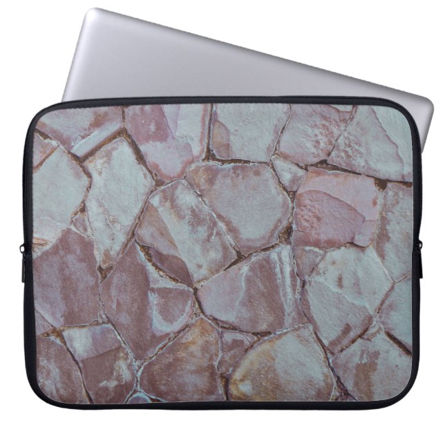 Ziegelmauer Laptopschutzhülle (Vorderseite)