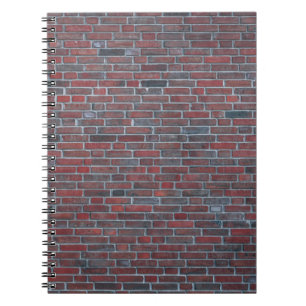 Ziegelmauer Notizblock