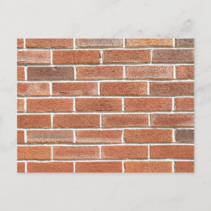 Ziegelmauer Postkarte