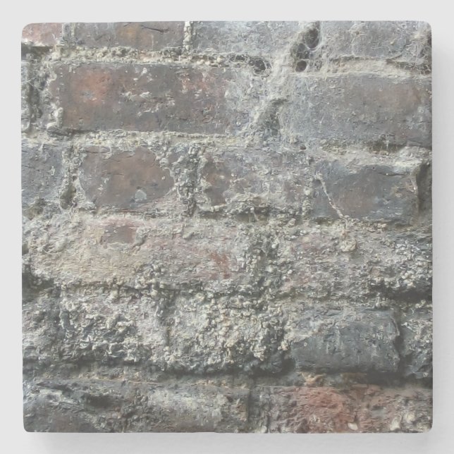 Ziegelmauer Steinuntersetzer (Vorderseite)