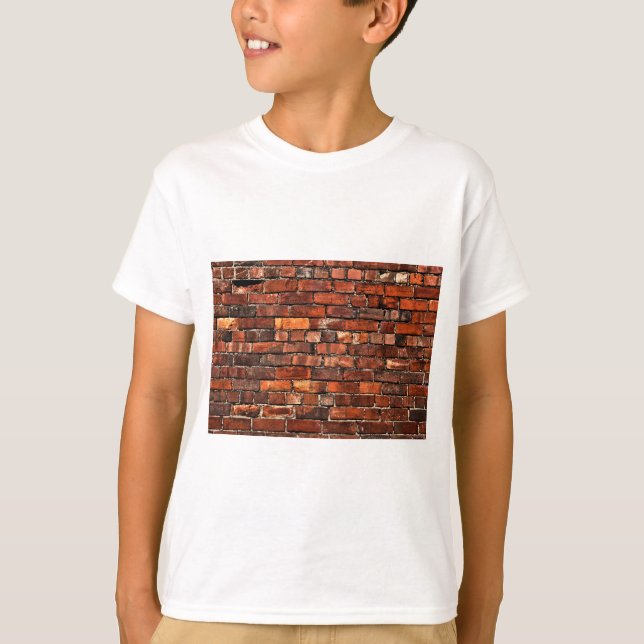 Ziegelmauer T-Shirt (Vorderseite)