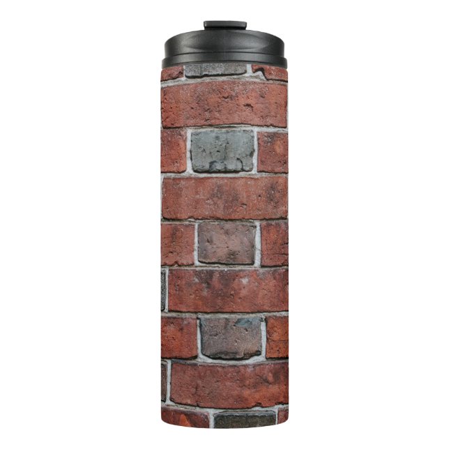 Ziegelmauer Thermosbecher (Vorderseite)