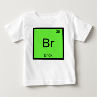Ziegelname Chemisches Element Periodische Tabelle Baby T-shirt