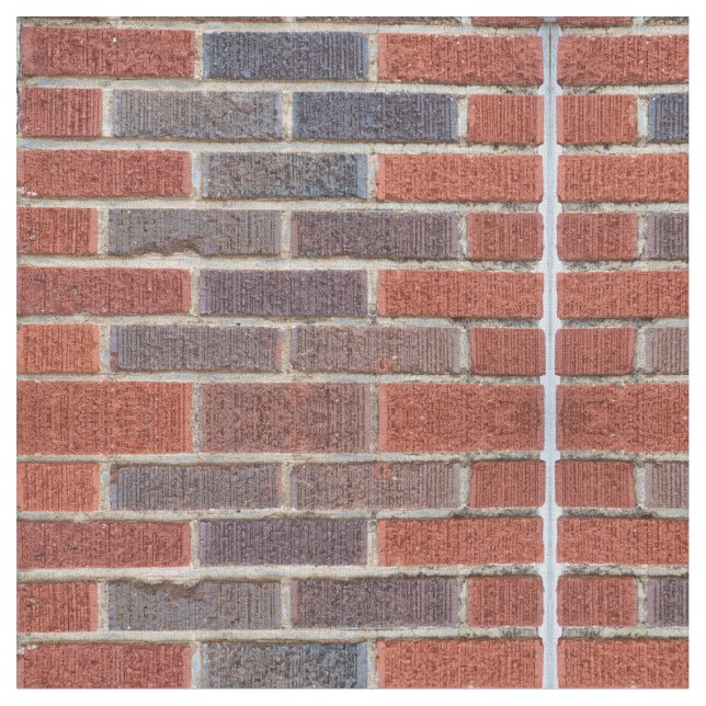 Ziegelstein-Baumwollgewebe Stoff (Nahaufnahme)