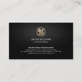 Ziegelstein Mason Mauerbau Visitenkarte
