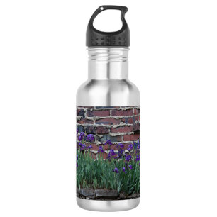 Ziegelstein-u. Iris-Wasser-Flasche Edelstahlflasche