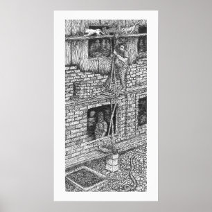 Ziegelsteine - Plakat