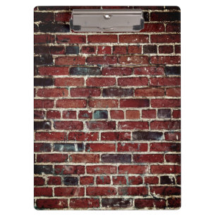 Ziegelwand Coole Textur Klemmbrett