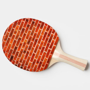 Ziegelwand Coole Textur Tischtennis Schläger